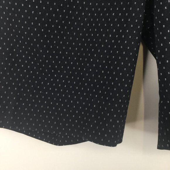 HILARY RADLEY Black Pull On Bermuda Shorts Stretch Size M - Picture 3 of 6